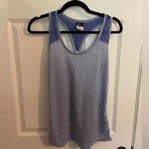 Nike racer back running tank top, Medium